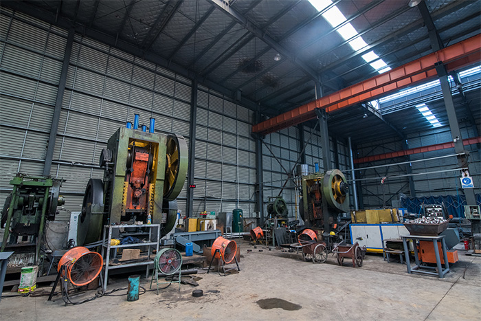 枣庄网架配件-锥头加工车间